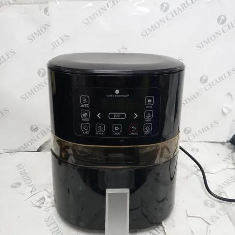 COOK'S ESSENTIALS AIR FRYER - BLACK