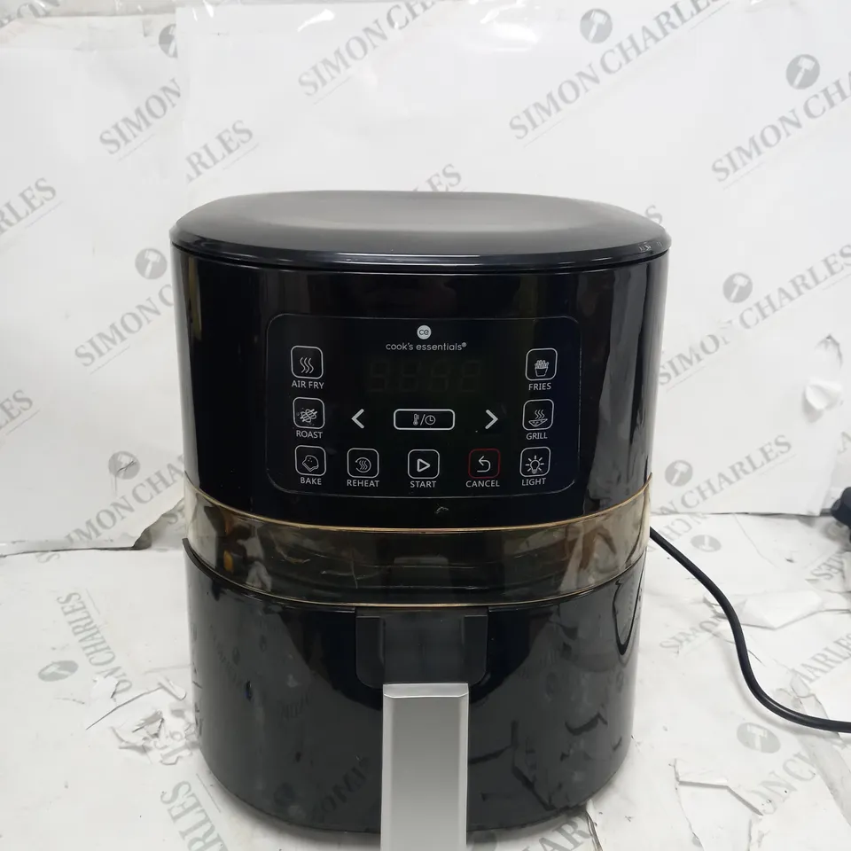 COOK'S ESSENTIALS AIR FRYER - BLACK
