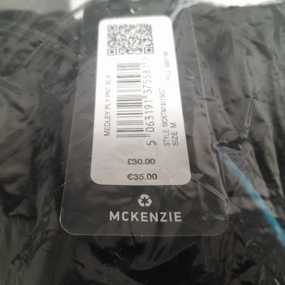 BAGGED MCKENZIE MELODY PANTS IN BLACK - M