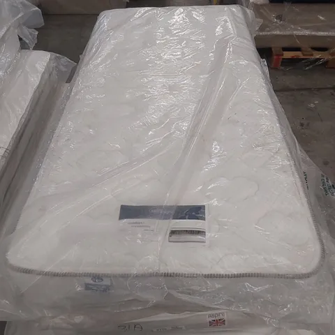 QUALITY BAGGED SILENTNIGHT 90cm SINGLE KIDS COMFORT OPEN COIL MEMORY MATTRESS 