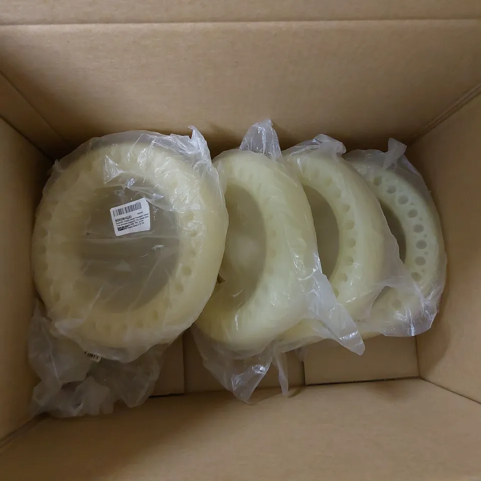 BOX OF APPROX 7 SMARTFIX ELECTRIC SCOOTER WHEELS - 8.5" FLUORESCENT YELLOW