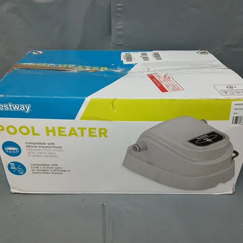 BOXED FLOW CLEAR POOL HEATER
