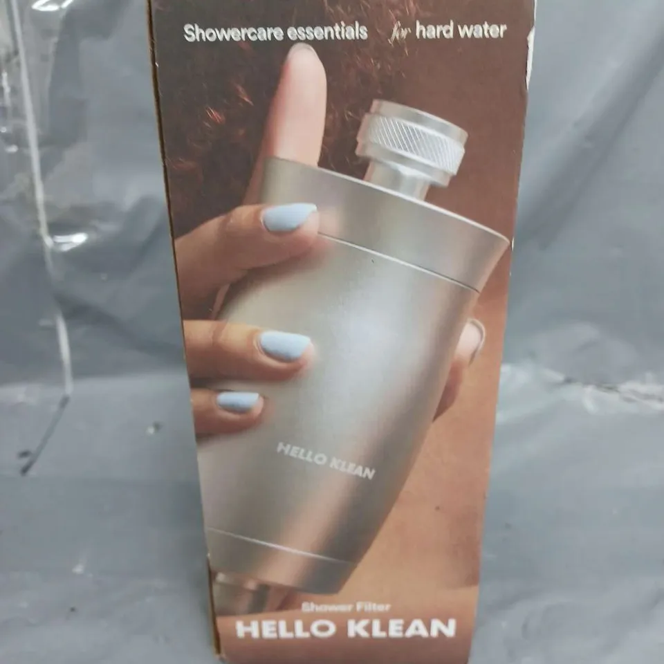 BOXED HELLO KLEAN SHOWER FILTER 