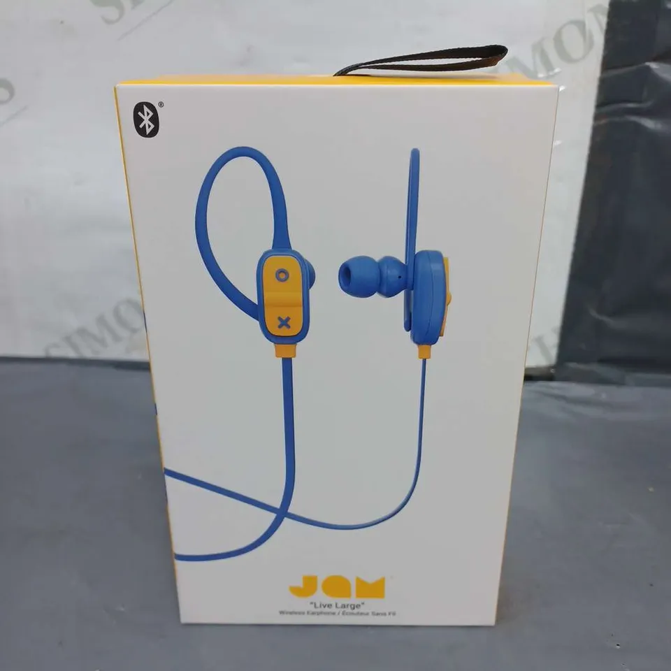 BOXED LOT OF 4 JAM WIRELESS EARPHONES