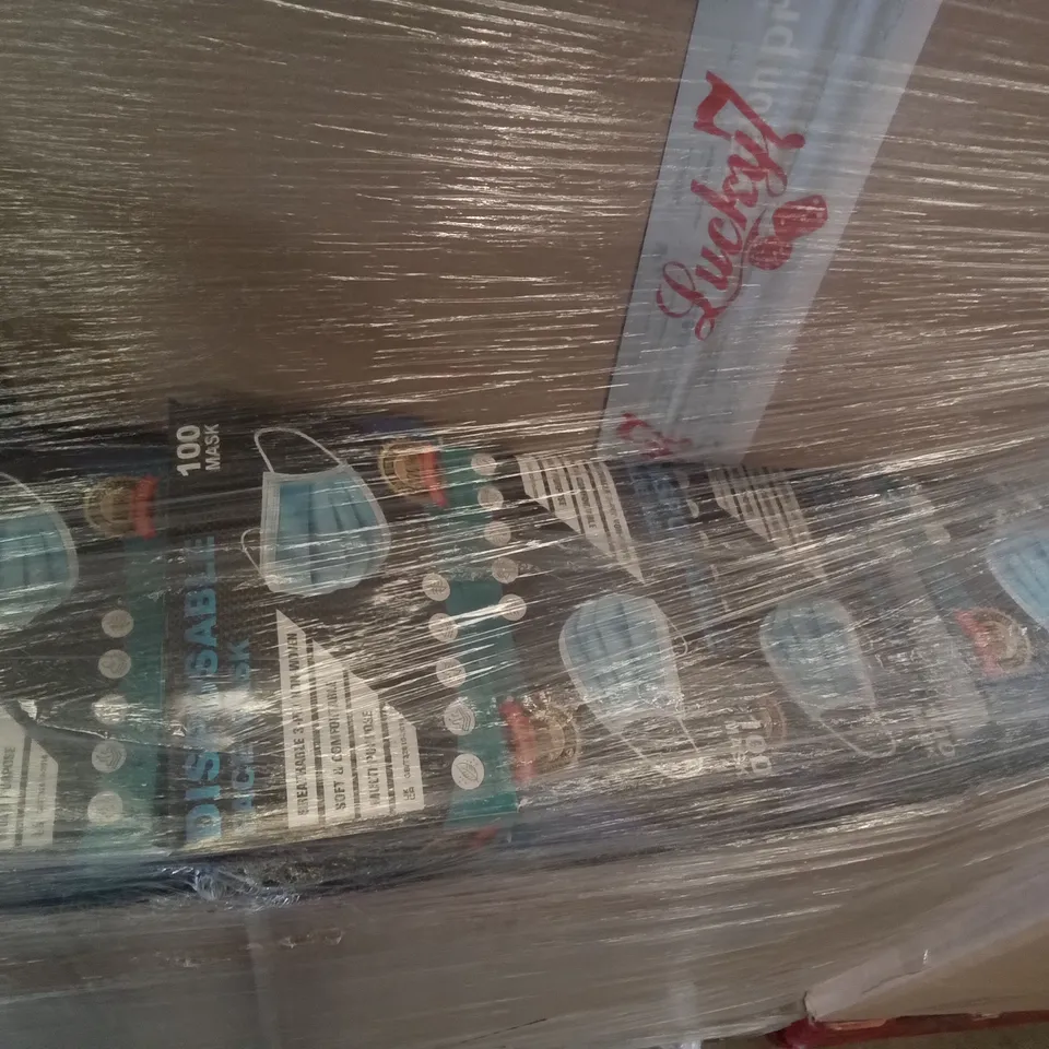PALLET OF ASSORTED FACE MASKS