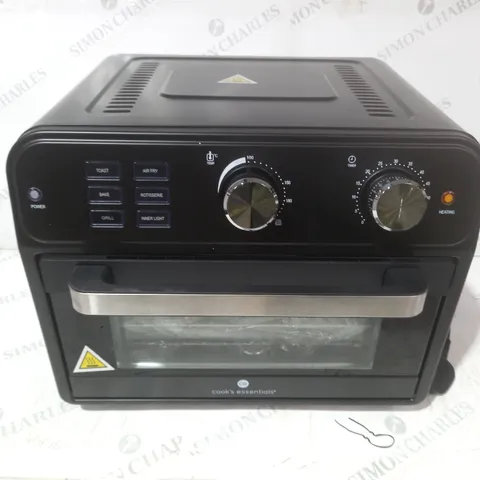 BOXED COOK'S ESSENTIAL 21-LITRE AIRFRYER OVEN IN BLACK