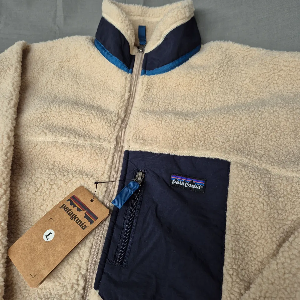 PATAGONIA FULL ZIP FLEECE JACKET SIZE L