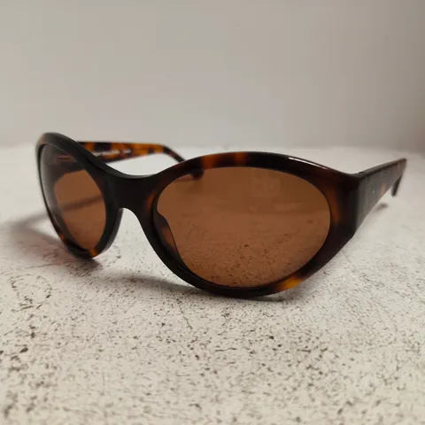 VINCENT BOULEVARD TORTOISESHELL SUNGLASSES WITH BROWN LENSES (59/18/130)