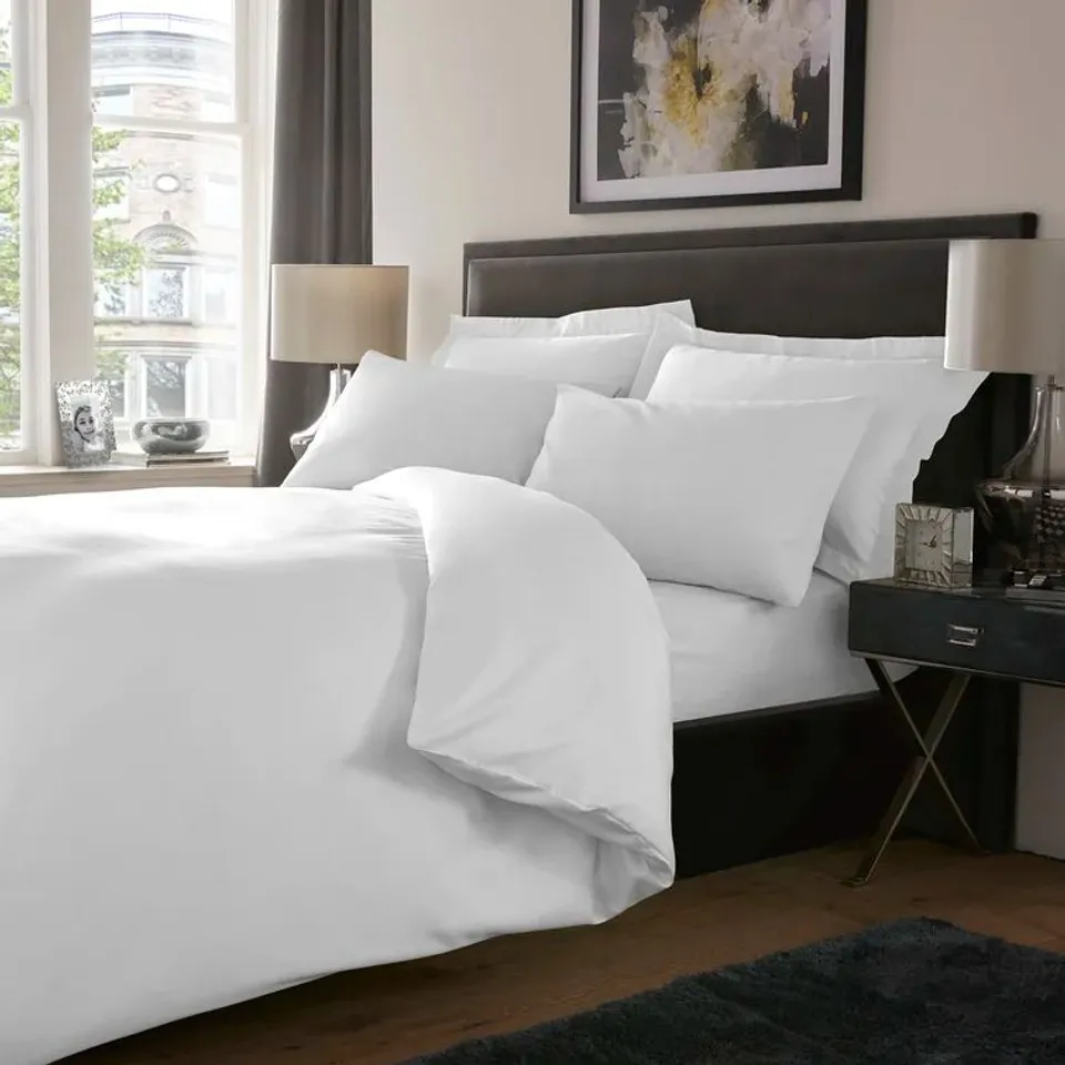 DULL 800TC DUVET COVER DOUBLE SIZE SET
