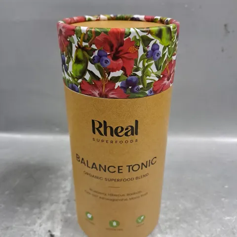 SEALED RHEAL SUPERFOODS BALANCE TONIC ORGANIC BLEND - 150G