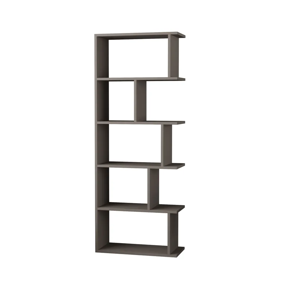 BOXED TAPI BOOKCASE IN ANTHRACITE 