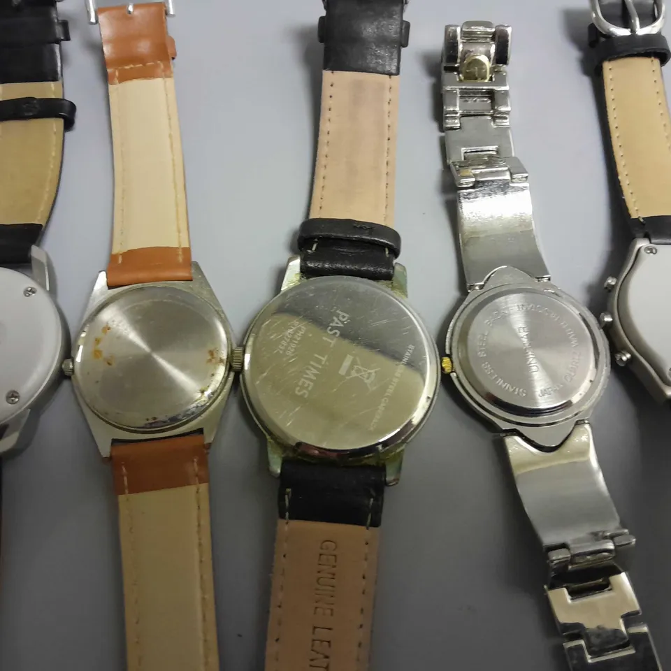 LOT OF 5 ASSORTED FASHION WATCHES
