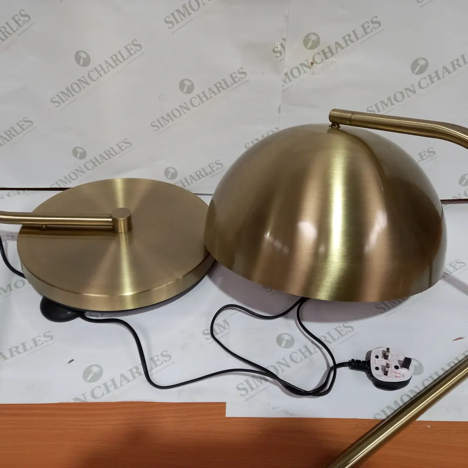JOHN LEWIS DOME FLOOR LAMP BRASS FINISH