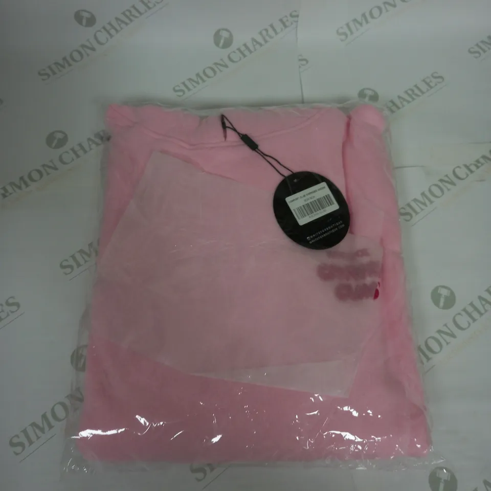 BAGGED WHITE FOX COMFORT CLUB HOODIE SIZE XL