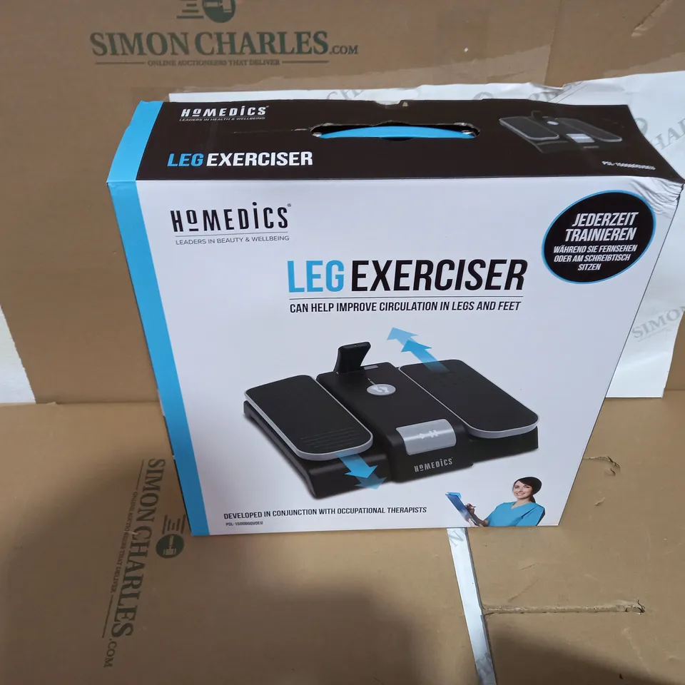 BOXED HOMEDICS LEG EXERCISER