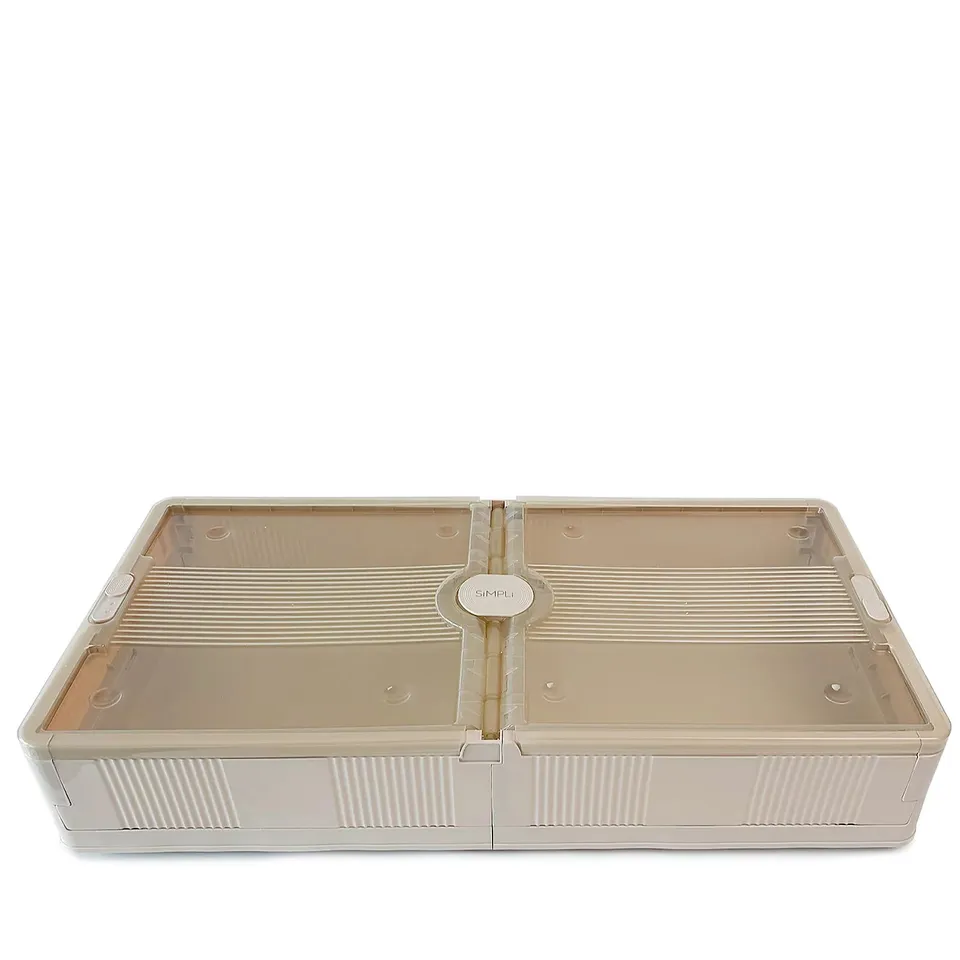 SIMPLI SET OF TWO COLLAPSIBLE UNDER BED STORAGE BOXES