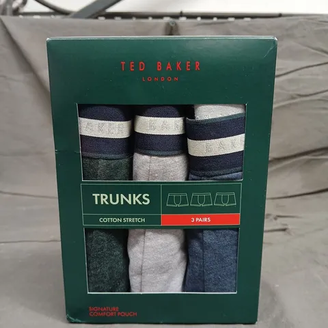 BOXED TED BAKER TRUNKS - X3 - SIZE L