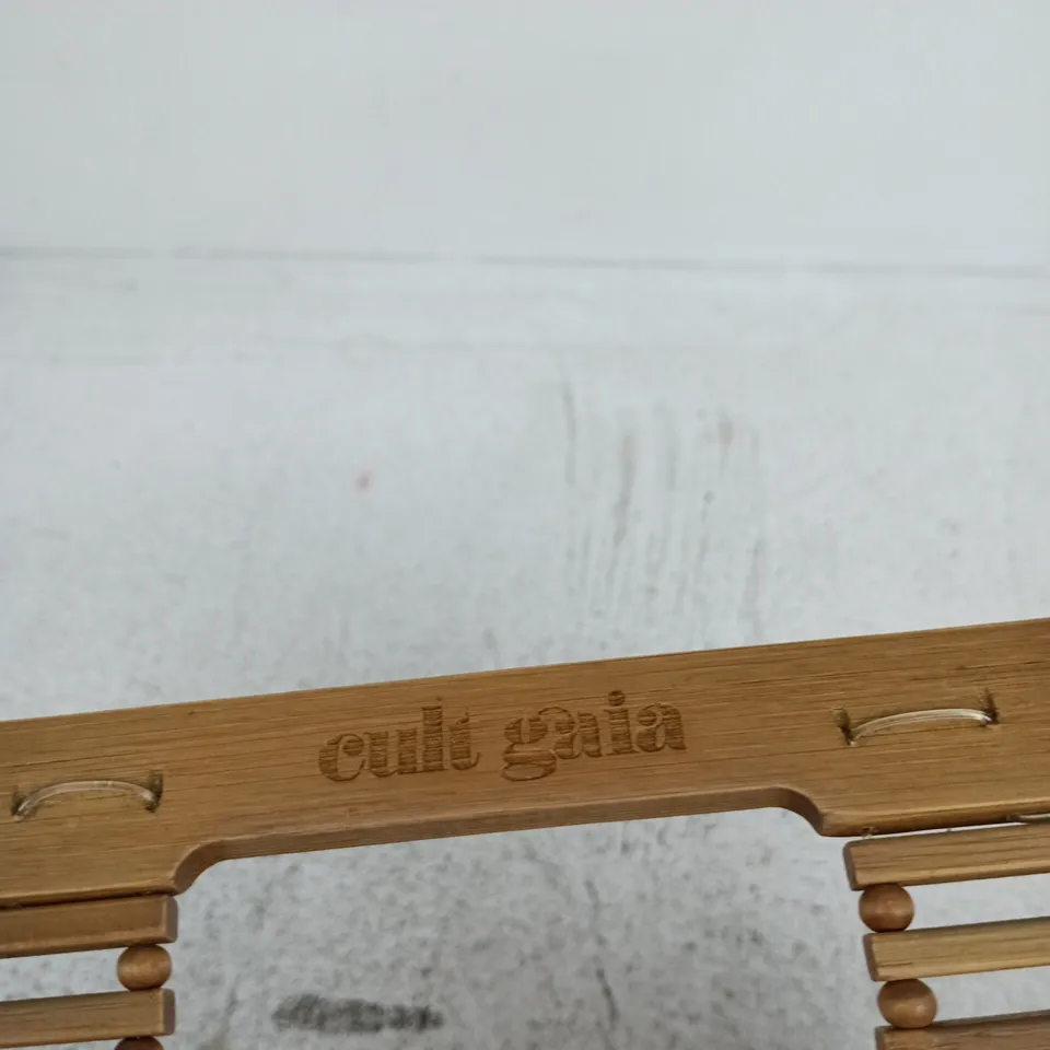 CULT GAIA ARK BAG – WOODEN SLATTED CLUTCH