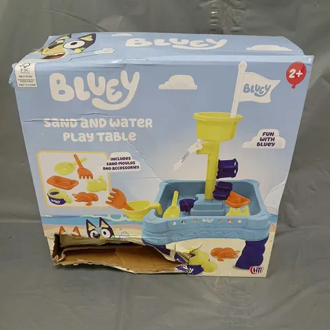 BLUEY SAND AND WATER PLAY TABLE
