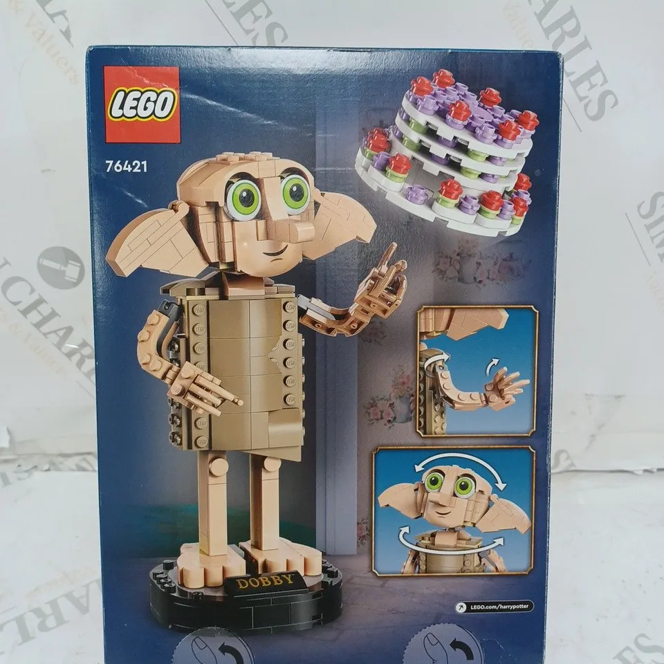 BOXED LEGO HARRY POTTER DOBBY THE HOUSE ELF - 76421 RRP £24.99