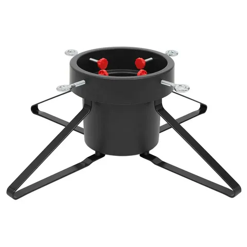 BOXED NEO BLACK CHRISTMAS TREE STAND (1 BOX)