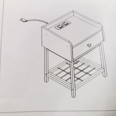 BOXED SIDE TABLE