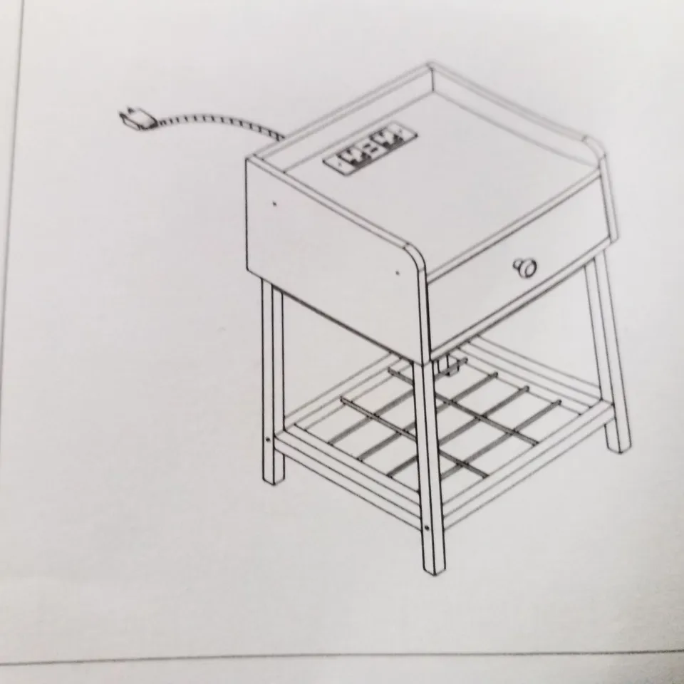 BOXED SIDE TABLE