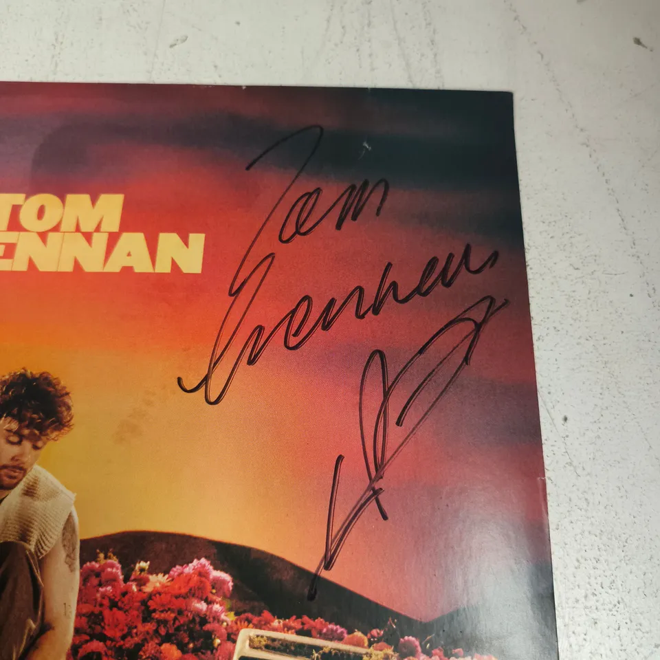 TOM GRENNAN SIGNED VINYL LP – WHAT IFS & MAYBES