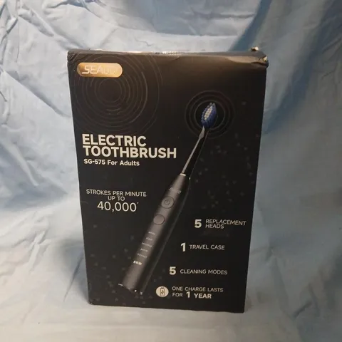 SEAGO ELECTRIC TOOTHBRUSH SG-575 FOR ADULTS – BOXED
