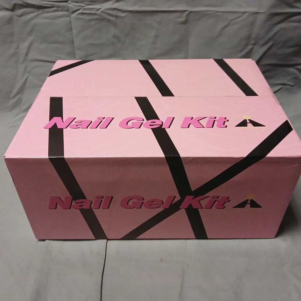 BOXED AND SEALED NAIL GEL KIT SET