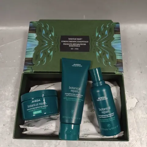 BOXED AVEDA BOTANICAL REPAIR STRENGTHENING ESSENTIALS KIT