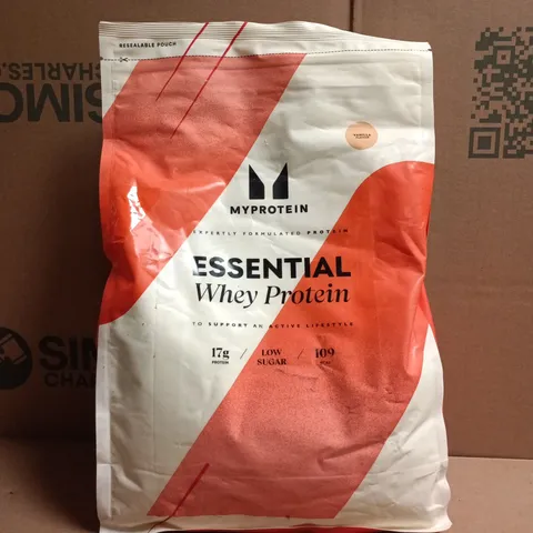MY PROTEIN ESSENTIAL WHEY PROTEIN - VANILLA FLAVOUR (2.5KG BAG)