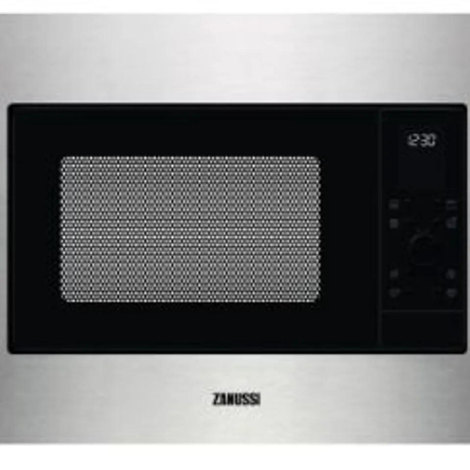 ZANUSSI BUILT IN COMBINATION MICROWAVE OVEN - STAINLESS STEEL Model ZMSN4CX RRP £359