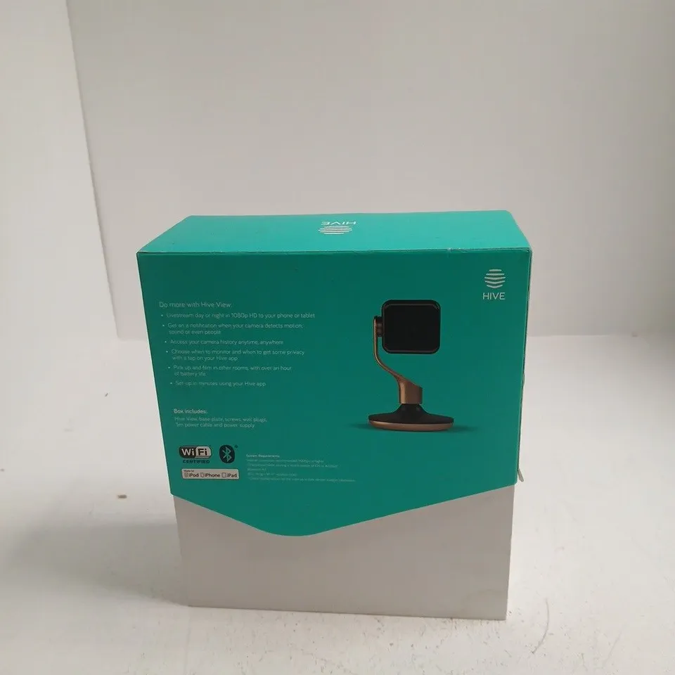 HIVE VIEW INDOOR SECURITY CAMERA – BOXED