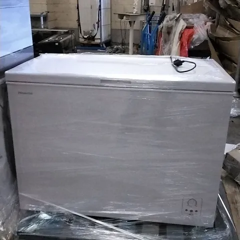 HISENSE 297L FREESTANDING CHEST FREEZER - UNPROCESSED RAW RETURN