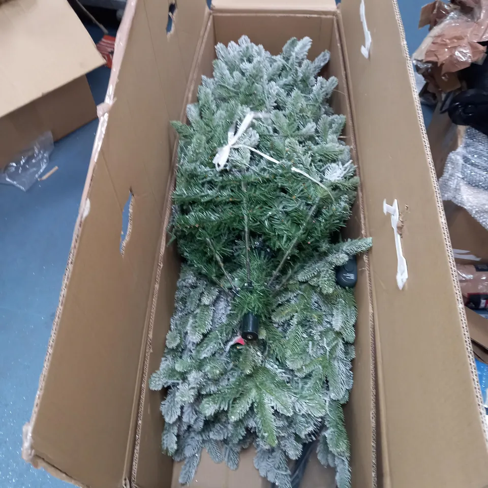 JM BY JULIEN MACDONALD SPARKLING FRAISER CHRISTMAS TREE 6FT - COLLECTION ONLY