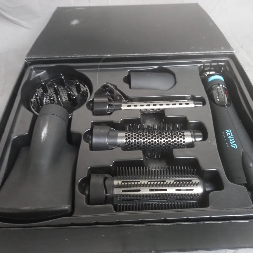 BOXED REVAMP 2 IN 1 BLOW DRY & STYLE TOOL - PROGLOSS AIRSTYLE 