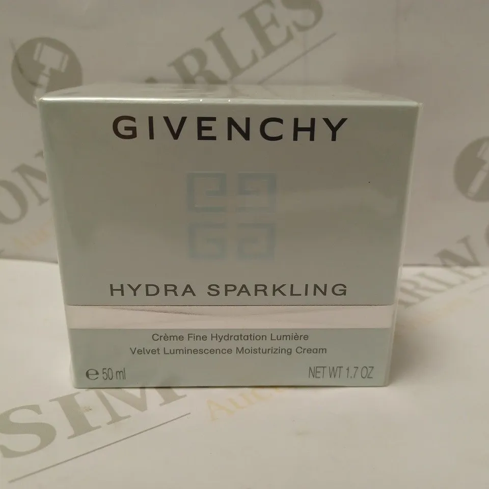GIVENCHY HYDRA SPARKLING VELVET LUMINESCENCE MOISTURISING CREAM 50ML