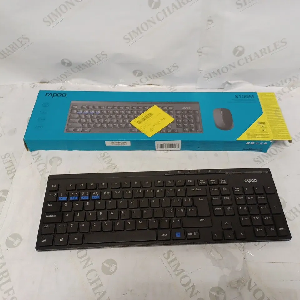 RAPOO 8100M - BLACK 