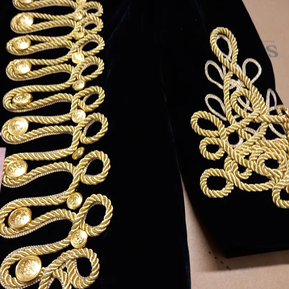 PYJTRL EMBELLISHED BLACK JACKET - XS