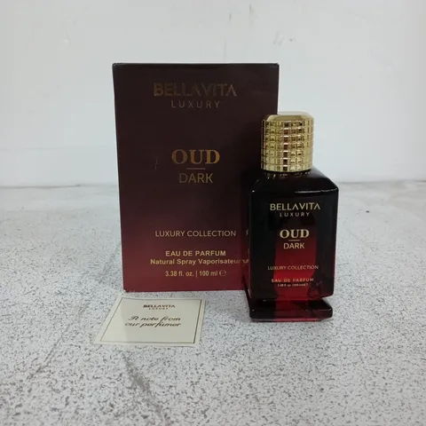 BELLAVITA LUXURY OUD DARK EAU DE PARFUM 100 ML – BOXED