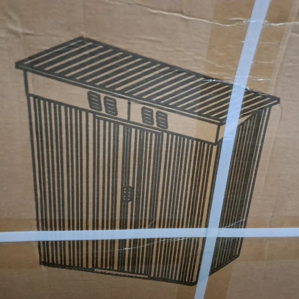 BOXED SMALLBEE GARDEN SHED IN ANTHRACITE - 2 BOXES