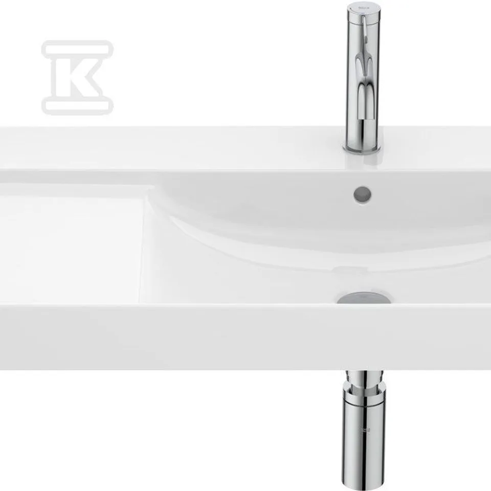 BRAND NEW ONA UNIK FURNITURE WASHBASIN 80 x 46 cm RIGHT FINECERAMIC WHITE GLOSS A327688004