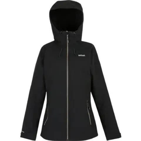 BRAND NEW REGATTA WOMEN'S WENTWOOD 3-IN-1 JACKET IN BLACK - UK 14