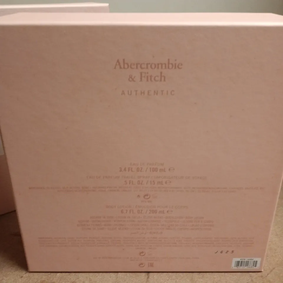 ABERCROMBIE & FITCH AUTHENTIC EAU DE PARFUM GIFT SET – 3-PIECE