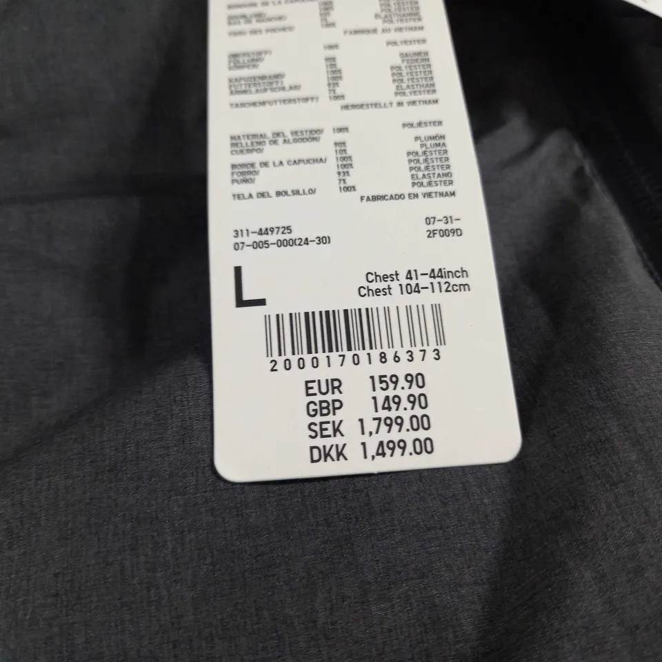 UNI QLO SEAMLESS DOWN JACKET - L