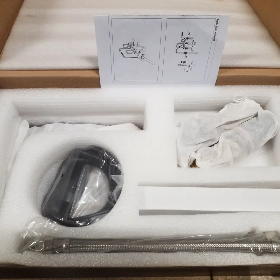 BOXED PURE GIULIA 4TH BATH SHOWER MIXER - BLACK