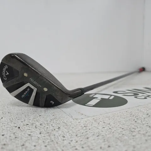 CALLAWAY ROGUE 3-WOOD GOLF CLUB WITH GRAPHITE SHAFT