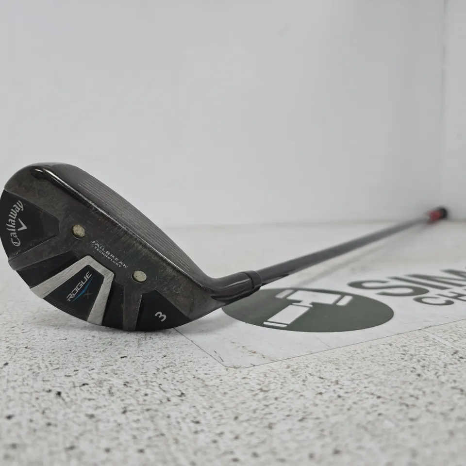 CALLAWAY ROGUE 3-WOOD GOLF CLUB WITH GRAPHITE SHAFT