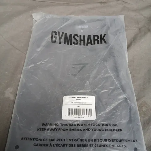 GYMSHARK ELEMENT T-SHIRT SIZE XS
